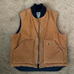 Men’s Carhartt Vest - Brown - Large